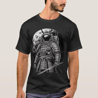 T-shirt Astronauta Samurai Luna