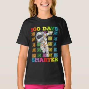 T-shirt Astronaute 100 jours plus intelligent 100e jour d'