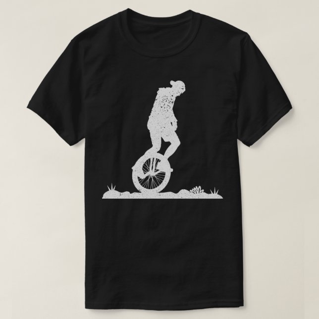 T-shirt Astronaute à roue une roue Patinage électrique F (Design devant)