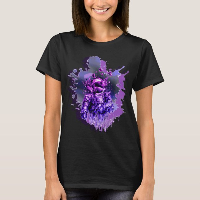 T-shirt astronaute aquatique (Devant)