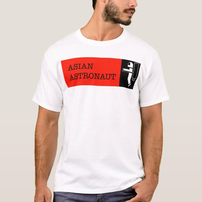 T-SHIRT ASTRONAUTE ASIATIQUE (Devant)