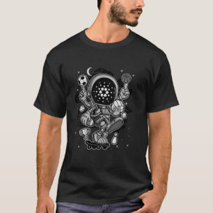 T-shirt Astronaute Cardano Coin-Crypto