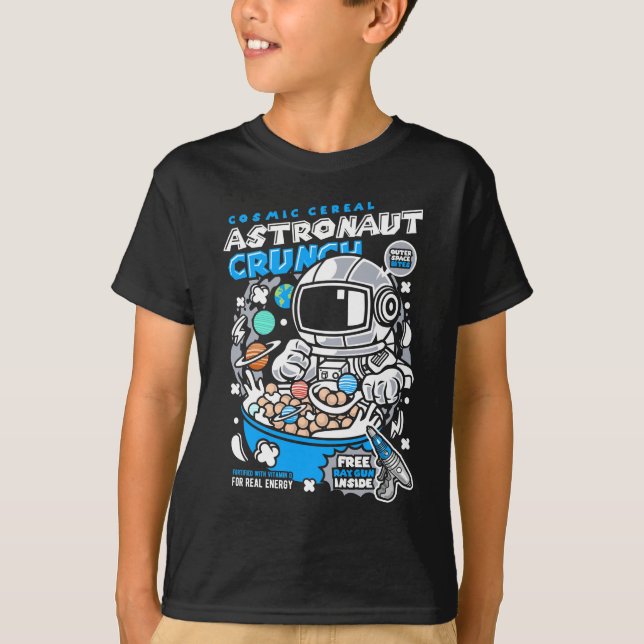T-SHIRT ASTRONAUTE CROQUANT  (Devant)