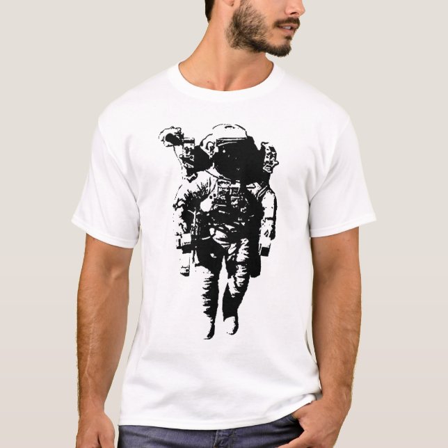 T-shirt Astronaute dans l'espace (Devant)