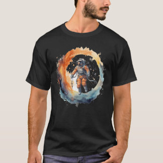 T-shirt Astronaute Dans L'Espace