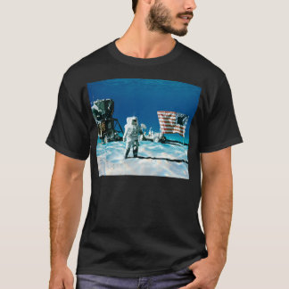 T-shirt Astronaute Dans L'Océan