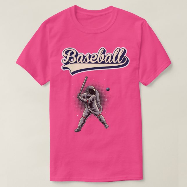 T-shirt Astronaute de baseball (Design devant)