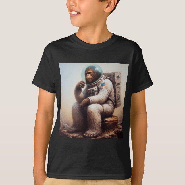 T-shirt Astronaute de Bigfoot (Devant)