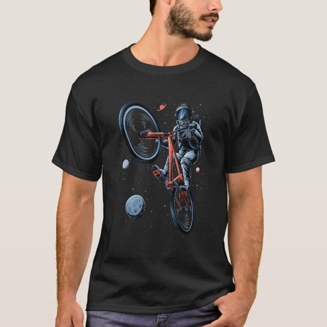 T-shirt Astronaute de la conception de l'espace et des pla (Devant)