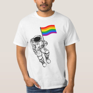 T-shirt Astronaute de la fierté gay