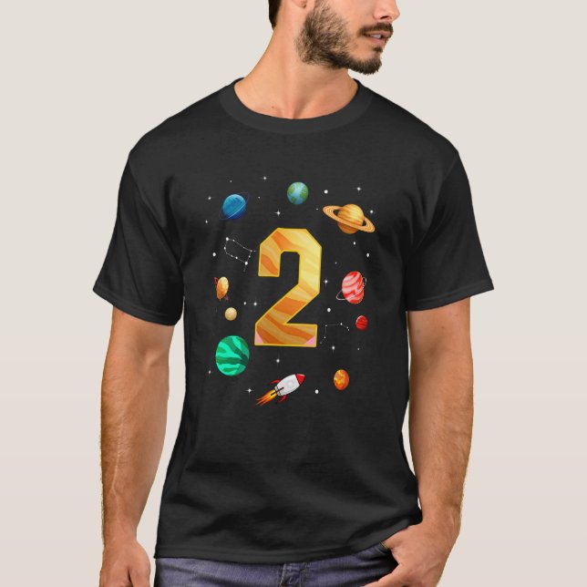 T-shirt Astronaute de l'espace extra-atmosphérique 2e anni (Devant)