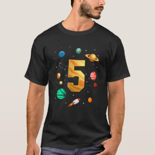 T-shirt Astronaute de l'espace extra-atmosphérique 5e anni