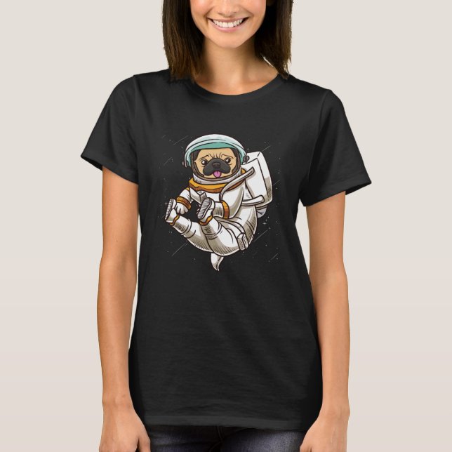 T-shirt Astronaute de l'espace extra-atmosphérique Carlin  (Devant)