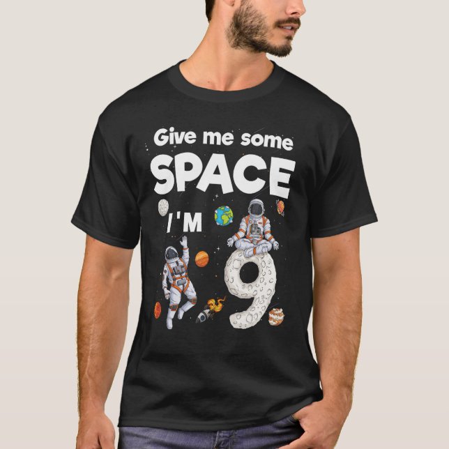 T-shirt Astronaute de l'espace extra-atmosphérique Planète (Devant)