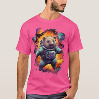 T-shirt Astronaute de l'espace Wombat