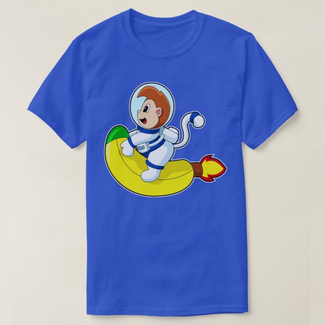 T-shirt Astronaute de Monkey Banana (Design devant)