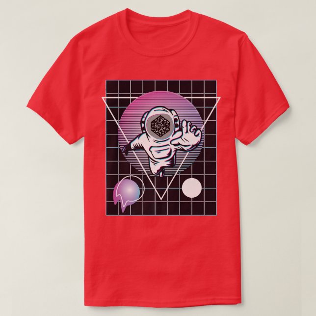 T-shirt Astronaute de Numeraire  (Design devant)