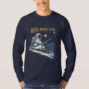 T-shirt Astronaute de pêche