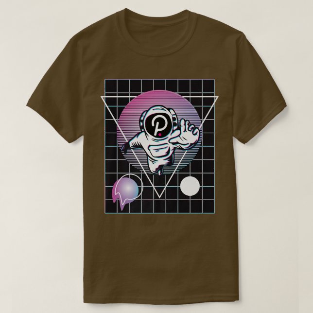 T-shirt Astronaute de Polkadot (Design devant)