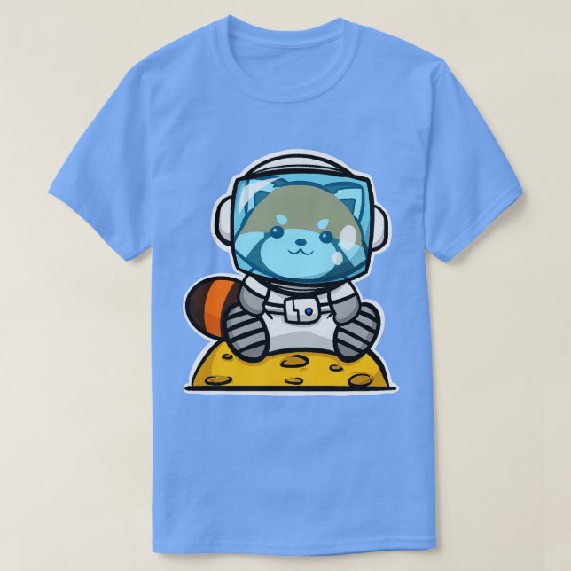 T-shirt Astronaute de Red Panda (Design devant)
