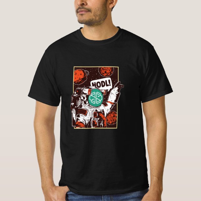 T-shirt Astronaute de Swissborg Crypto (Devant)