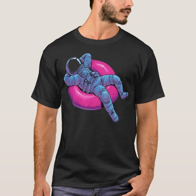 T-shirt Astronaute détendu (Devant)