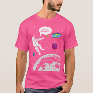T-shirt Astronaute drôle atterrissage lunaire Terre plate