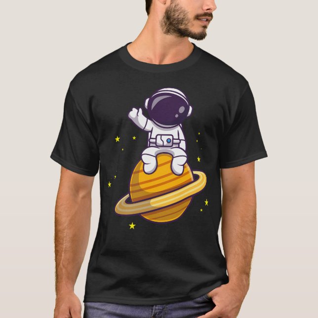 T-shirt Astronaute du dessin (Devant)