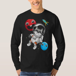 T-shirt Astronaute du Panda Space Raccoon
