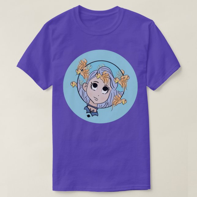 T-shirt Astronaute du poisson (Design devant)