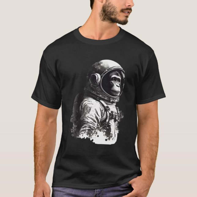 T-shirt Astronaute du voyage spatial (Devant)