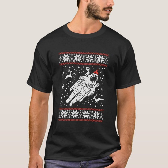 T-shirt Astronaute Espace Moche (Devant)