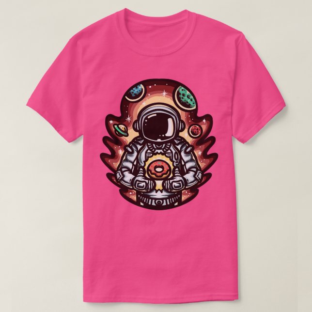 T-shirt astronaute esthétique (Design devant)