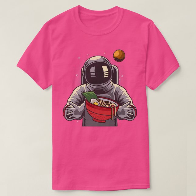 T-shirt Astronaute japonais Anime Kawaii Girls (Design devant)