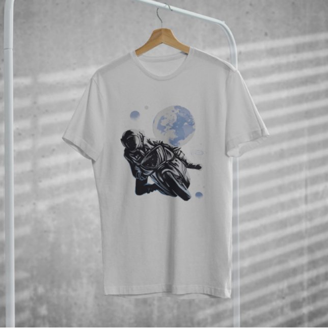T-shirt Astronaute moto (Créateur téléchargé)