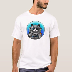 T-shirt Astronaute Panda Bear