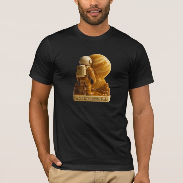 T-shirt Astronaute Planète Jupiter (Devant)