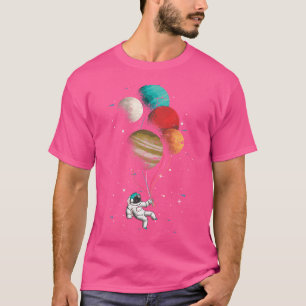 T-shirt Astronaute Planètes de science spatiale Univers As