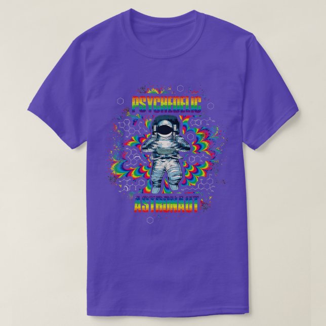 T-shirt Astronaute psychédélique (Design devant)