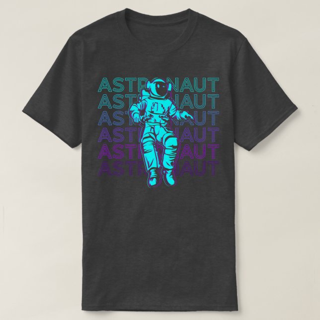 T-shirt Astronaute rétro (Design devant)