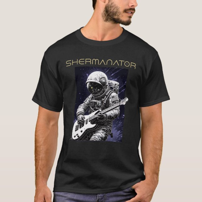 T-shirt Astronaute SHERMANATOR (Devant)