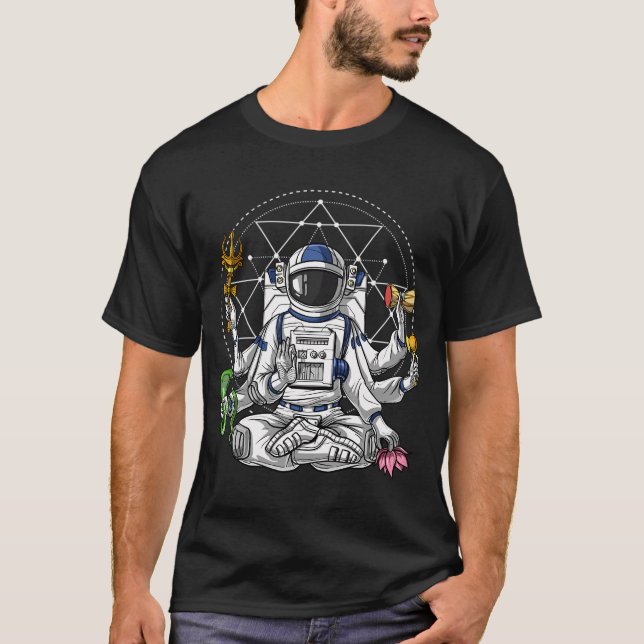 T-shirt Astronaute Shiva (Devant)