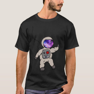 T-shirt Astronaute solitaire