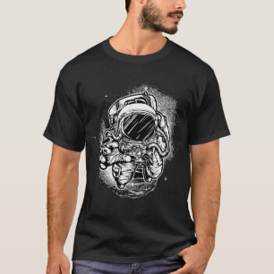 T-shirt Astronaute Spaceman Cool Flottant Dans L'espace Pr