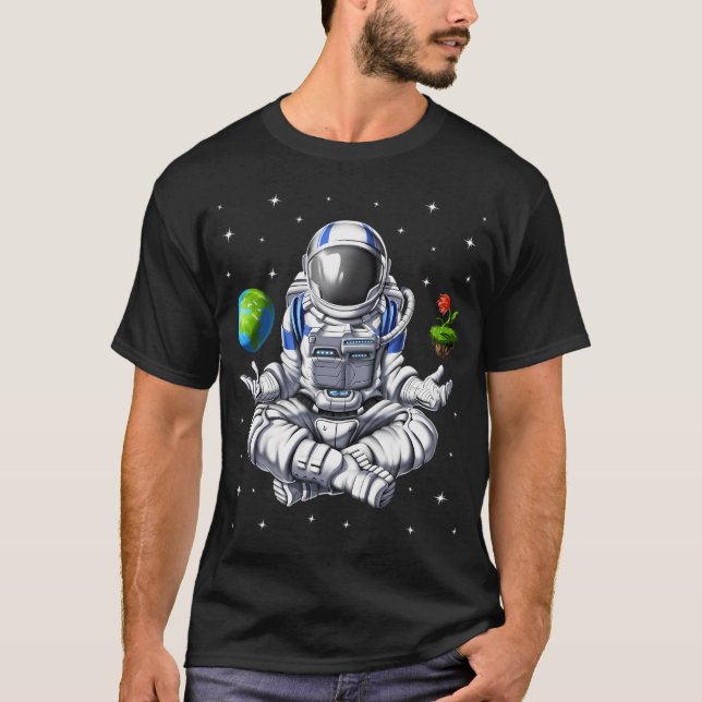 T-shirt Astronaute spatialiste de l'environnement (Devant)