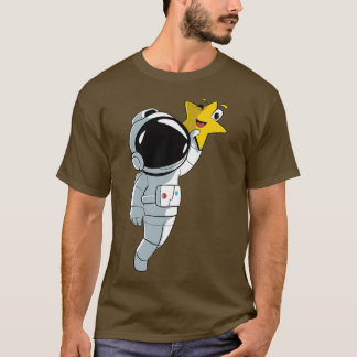 T-shirt Astronaute Star Planet