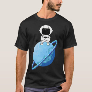 T-shirt Astronaute Sur Uranus