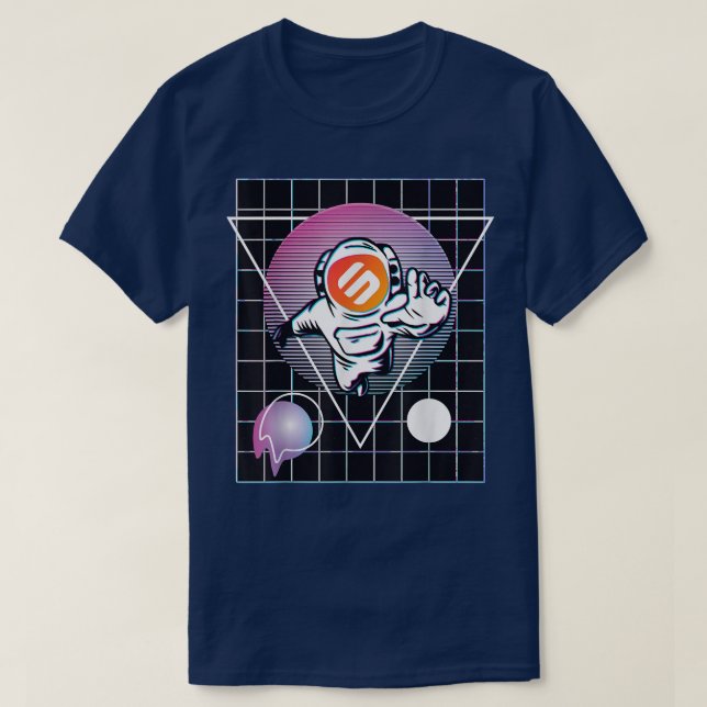 T-shirt astronaute Swipe (Design devant)
