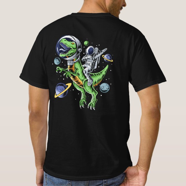 T-shirt Astronaute - T-Rex Dinosaur Astro T-Rex Space (Dos)