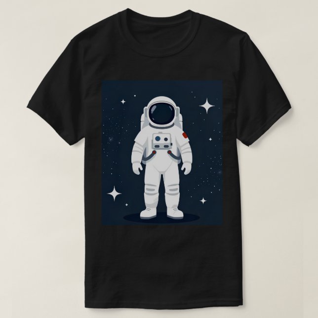 T-Shirt Astronaute T-Shirt Espace (Design devant)